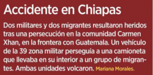 ACCIDENTE CHIAPAS