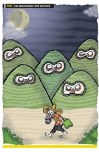 Las montañas del sureste