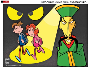 Espionaje chino en el extranjero