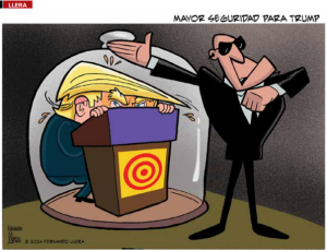 Mayor seguridad para Trump