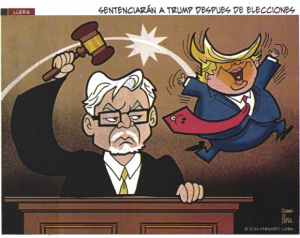 Sentenciaran a Trump