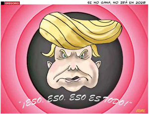 Si no gana, no irá en el 2028