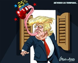Ahí vienen las trumpadas