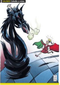 caballo a reina