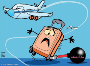 Por su culpa, menor demanda en viajes aéreos