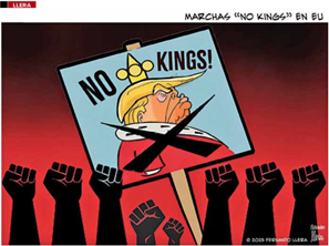 Marchas “no kings” en EU
