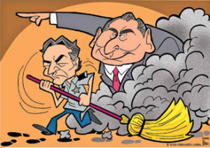 Adán Augusto siempre supo de Bermúdez