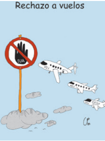Rechazo a vuelos